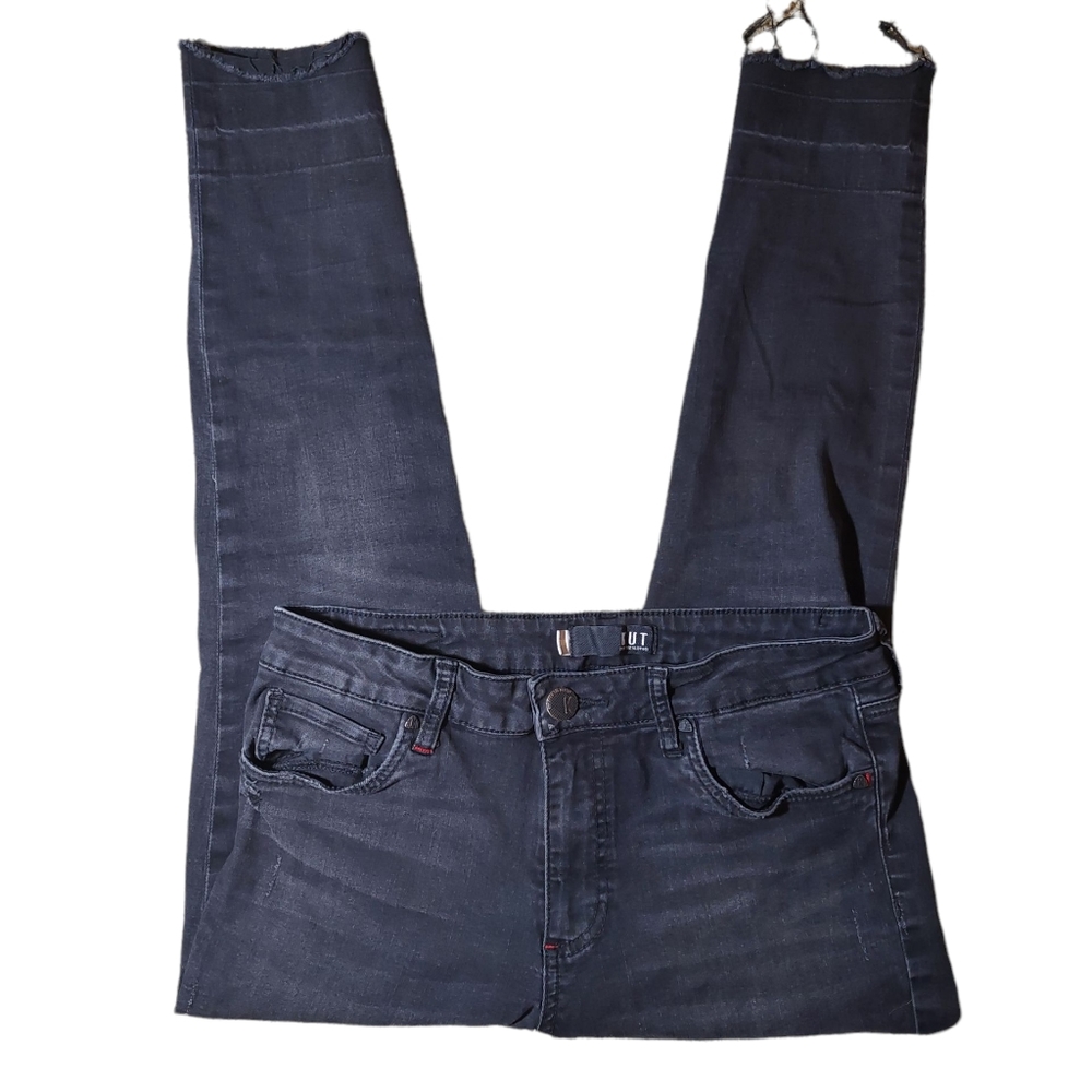 Kut from the Kloth Black Distressed Jeans